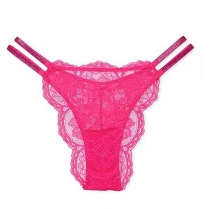 Victoria's Secret Very Sexy Double Shine Strap Brazilian Panty Sz S